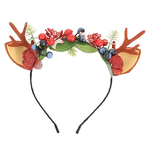OUNONA Rentier Geweih Haarreif für Weihnachten Lustiges Antlers Headband für Partys Leicht und Bequem Perfektes Accessoire für Festliche Anlässe Geschenkidee für und Familie OUNONA Rentier Geweih Haarreif für Weihnachten Lustiges Antlers Headband für Partys Leicht und Bequem Perfektes Accessoire für Festliche Anlässe Geschenkidee für und Familie von OUNONA