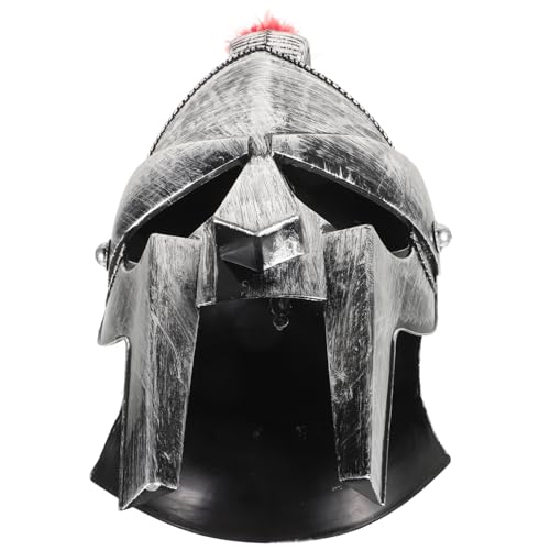 OUNONA Römischer Helm Für Mittelalterliches Kostüm-accessoire Für Halloween Und Kostümfeiern Detailreiche Verarbeitung Vielseitig Einsetzbar von OUNONA