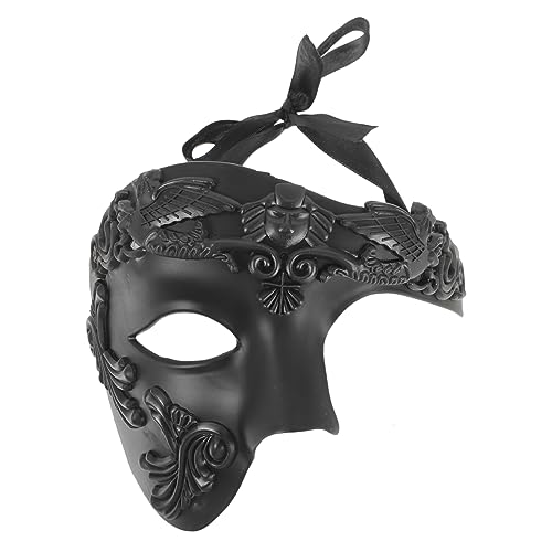 OUNONA Römischer Soldatenmaske für Halloween Einzigartige Kostümmaske für Maskerade Cosplay und Themenpartys Leicht und Komfortabel für Männer Vintage Design mit Feinen Details von OUNONA