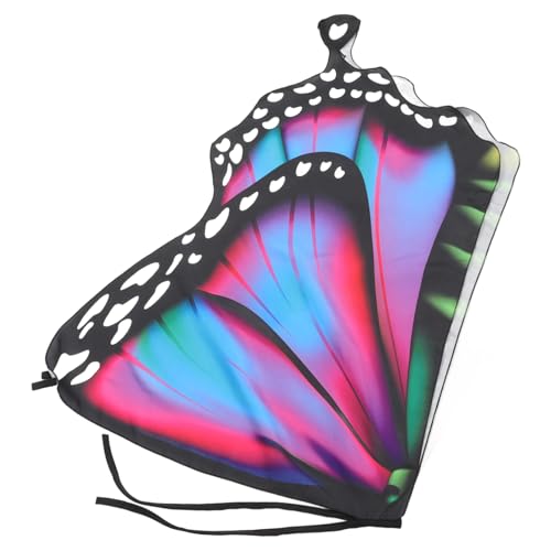 OUNONA Schmetterlingsflügel Umhang für Feenkostüm für Halloween Leicht Angenehm für Karneval Cosplay Partys von OUNONA