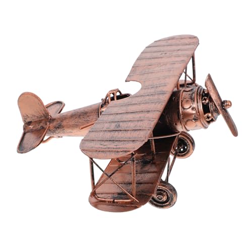 OUNONA Schmiedeeiserne Flugzeugmodelle Dekoration Für Den Zum Aufhängen Flugzeug Partygeschenke Vintage Für Jungen Flugzeuge Erwachsene Handwerk Flugzeuge OUNONA Schmiedeeiserne Flugzeugmodelle Dekoration Für Den Zum Aufhängen Flugzeug Partygeschenke Vintage Für Jungen Flugzeuge Erwachsene Handwerk Flugzeuge von OUNONA