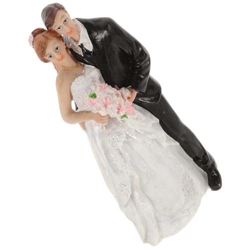 OUNONA Schmuck Für Braut Und Bräutigam Sei Aus Hochzeiten Hochzeitstorte Topper Kuchen Junggesellin Braut Bräutigam Tortenaufsatz Tortenaufleger Hochzeit Kunstharz von OUNONA