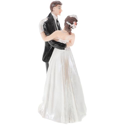 OUNONA Schmuck für Braut und Bräutigam Dekoration Feier Hochzeitstorte Topper Figur Ornamente Hochzeitsaufsätze für Kuchen Tortenaufsatz Hochzeit lustige kuchendeckel hochzeit Kunstharz OUNONA Schmuck für Braut und Bräutigam Dekoration Feier Hochzeitstorte Topper Figur Ornamente Hochzeitsaufsätze für Kuchen Tortenaufsatz Hochzeit lustige kuchendeckel hochzeit Kunstharz von OUNONA