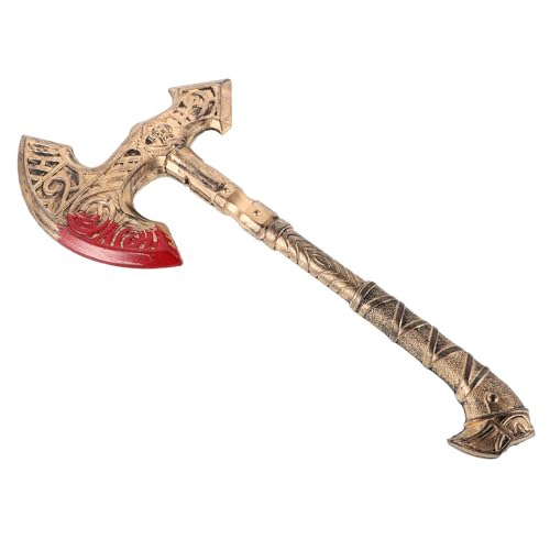 OUNONA Simulierte Waffenprops gefälschte Halloween- Requisite ausführen Bühnenrequisiten verkleiden Sich Halloween -Party -Requisite Plastik Golden von OUNONA