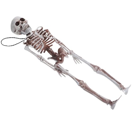 OUNONA Skelett Mann Modell Kostüme Für Erwachsene Halloween Figur Menschlich Stütze Verrückt Skelett-requisiten Dinosaurierkostüm Spukhaus Requisiten Miniaturen Vampirzähne Plastik Weiß OUNONA Skelett Mann Modell Kostüme Für Erwachsene Halloween Figur Menschlich Stütze Verrückt Skelett-requisiten Dinosaurierkostüm Spukhaus Requisiten Miniaturen Vampirzähne Plastik Weiß von OUNONA