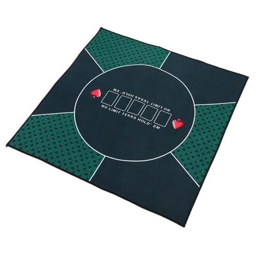 OUNONA Texas Hold'em Table Pad rutschfeste Tischabdeckung Kartentischdecke Spielmatte Karte Tischmatte Tischabdeckung für Brettspiele Spieltischabdeckung Brettspiel Matte Stoff Grün OUNONA Texas Hold'em Table Pad rutschfeste Tischabdeckung Kartentischdecke Spielmatte Karte Tischmatte Tischabdeckung für Brettspiele Spieltischabdeckung Brettspiel Matte Stoff Grün von OUNONA