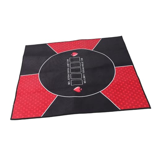 OUNONA Texas Hold'em Table Pad tischdecke Verdickte Tischmatte Karte Tischmatte Brettspiel Matte Tischabdeckung für Kartenspiele Spieltischmatte rutschfeste Tischabdeckung Stoff rot OUNONA Texas Hold'em Table Pad tischdecke Verdickte Tischmatte Karte Tischmatte Brettspiel Matte Tischabdeckung für Kartenspiele Spieltischmatte rutschfeste Tischabdeckung Stoff rot von OUNONA