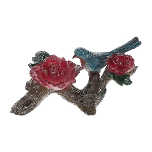 OUNONA Vogeldekorationen Teetasse mit Sieb -Figuren Teetasse mit Teesieb und Deckel Mini-Rasendekorationen Baumzweigfigur Gartenvogeldekoration für draußen Harz OUNONA Vogeldekorationen Teetasse mit Sieb -Figuren Teetasse mit Teesieb und Deckel Mini-Rasendekorationen Baumzweigfigur Gartenvogeldekoration für draußen Harz von OUNONA