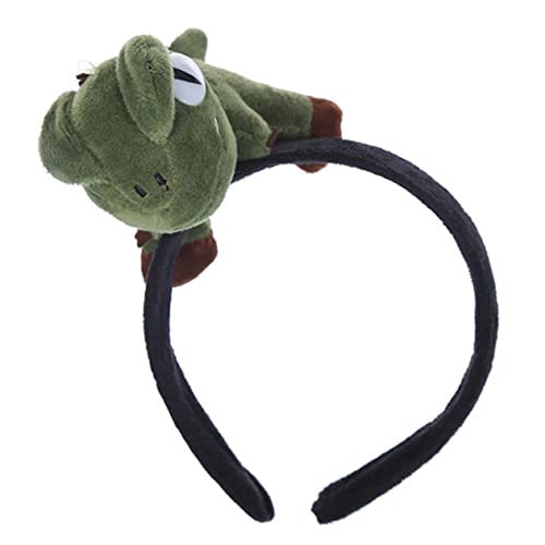 OUNONA Washing Hairband Dinosaur Form Elastisches Haarband für Frauen Komfortabel Spa Make up Stirnband Haaraccessoire für Yoga Laufen Sport von OUNONA