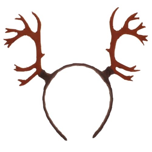 OUNONA Weihnachtliches Geweih Stirnband für Damen Bequemes Haarreif mit Rentier Design Weihnachtlicher Haarschmuck für Erwachsene Geeignet für Weihnachtsfeiern und Cosplay Partys OUNONA Weihnachtliches Geweih Stirnband für Damen Bequemes Haarreif mit Rentier Design Weihnachtlicher Haarschmuck für Erwachsene Geeignet für Weihnachtsfeiern und Cosplay Partys von OUNONA
