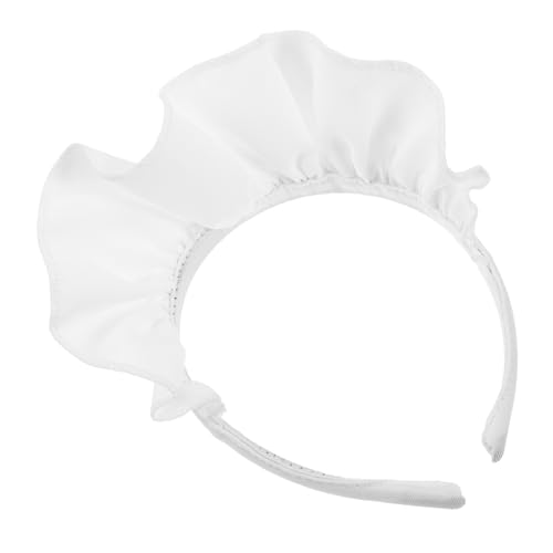 OUNONA Weißer Japanischer Maid Haarschmuck mit Spitze Weicher Bequemer Haarreif für Cosplay Partys und Auftritte Vielseitiger Damen Kopfschmuck für Verschiedene Frisuren OUNONA Weißer Japanischer Maid Haarschmuck mit Spitze Weicher Bequemer Haarreif für Cosplay Partys und Auftritte Vielseitiger Damen Kopfschmuck für Verschiedene Frisuren von OUNONA