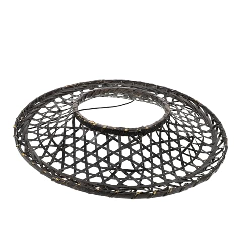 OUNONA Woven Cone Hat Bambus Traditioneller Asiatischer Fischerhut Handgefertigt Leicht Und Tragbar Für Kostümpartys Cosplay Bühnenauftritte Durchmesser Elegantes Design von OUNONA