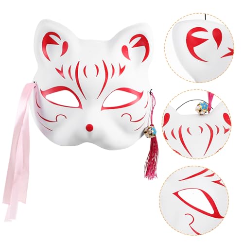 OUNONA Animationsmaske Festivalmasken Maske leer tiermaske tier masken halloween kostüm erwachsene Maskerade-Maske Partymaske für Katzen Cosplay-Maske bilden Kleidung von OUNONA