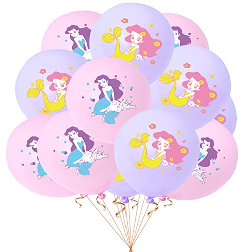 Meerjungfrau Luftballons,30 Stück Meerjungfrauen Ballons,12 Zoll Meerjungfrau Luftballons,Meerjungfrau Ballon Dekoration,Meerjungfrau Geburtstag Ballons Party Deko für Mädchen,Kindergeburtstag von OUOQI