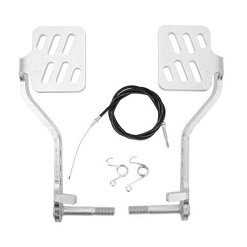 Go-Kart-Pedal, Gaszug-Set, Brems-Gaspedale, 5-teilig, für 196, 6,5 PS, Road Rocket Azusa Fun Kart Carter Go Kart mit 71-Zoll-Gaszug, Kart Cart Racing Go-Kart-Pedal, Gaszug-Set, Brems-Gaspedale, 5-teilig, für 196, 6,5 PS, Road Rocket Azusa Fun Kart Carter Go Kart mit 71-Zoll-Gaszug, Kart Cart Racing von OVAQUIXI