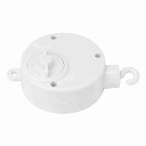 OVAQUIXI Baby Bett Music Box Mechanical Crib Bell Toy für das Beruhigende Schlafende Baby, Krippenbett -Musikbox mit Plüschpuppenhaken für Süße Schlaflieder OVAQUIXI Baby Bett Music Box Mechanical Crib Bell Toy für das Beruhigende Schlafende Baby, Krippenbett -Musikbox mit Plüschpuppenhaken für Süße Schlaflieder von OVAQUIXI