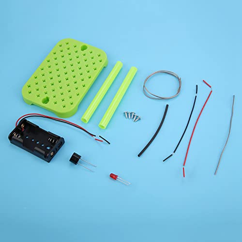 OVAQUIXI DIY Handmade Circuit Toy, Einfache für Kinderwissenschaftsexperiment -Modell, Lernkreislaufverbindung, Geeignet für Bildungslernen von OVAQUIXI
