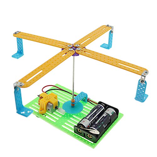 OVAQUIXI DIY Merry Go Round Kit Bildung Elektrisches Spielzeug für Handwerk Lerngeschenk Juvenile Play Physics Modell Kit Material PP Kunststofffarbe Größe 1 Set OVAQUIXI DIY Merry Go Round Kit Bildung Elektrisches Spielzeug für Handwerk Lerngeschenk Juvenile Play Physics Modell Kit Material PP Kunststofffarbe Größe 1 Set von OVAQUIXI