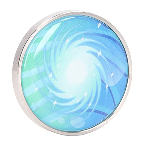 OVAQUIXI Desktop Rotierendes Spielzeug Schöner Edelstahl Gyroscope -Spielzeug für Raumliebhaber, Spannungslinderung Dekompressionsspielzeug (#3) von OVAQUIXI