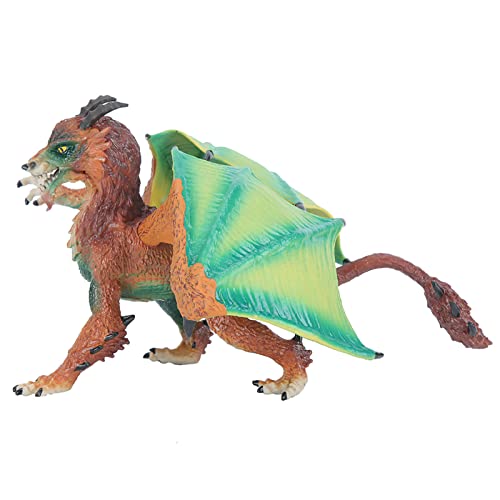 OVAQUIXI Drachenmodell Spielzeug Lebensechter Bildungssimulationsfigur für, die über 3 Jahre Alt Im Plastikmaterial Sea Drache Geeignet Sind (165 Wilddrache (kein Feuerspucke)) von OVAQUIXI