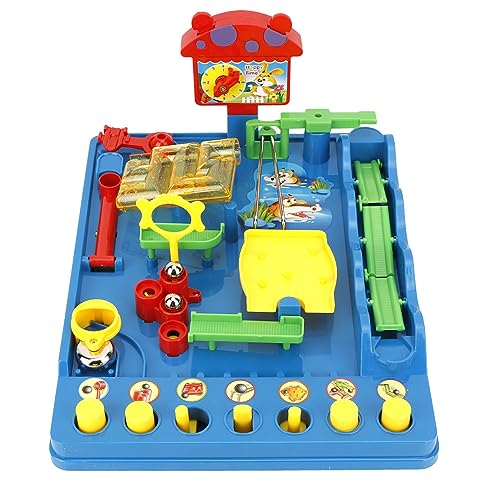 OVAQUIXI Dynamic Maze Game Tisch Spielzeug Tragbares Mini Wasserpark Maze Desktop-Spiel für Erwachsene mit Umweltfreundlichen ABS-Material Hand-Eye-Koordinationstraining Spaß für OVAQUIXI Dynamic Maze Game Tisch Spielzeug Tragbares Mini Wasserpark Maze Desktop-Spiel für Erwachsene mit Umweltfreundlichen ABS-Material Hand-Eye-Koordinationstraining Spaß für von OVAQUIXI