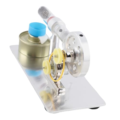 OVAQUIXI Einzelzylinder Sterling Motormodell -Lehrmittel für Physikwissenschaft, Ideale Freunde und Familie OVAQUIXI Einzelzylinder Sterling Motormodell -Lehrmittel für Physikwissenschaft, Ideale Freunde und Familie von OVAQUIXI