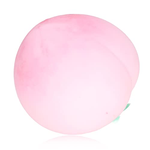 OVAQUIXI Elastischer Pfirsichkugel Ball Stress Abhilfe für Frauen Männer , Tränenresistent Fruit Stress Ball für Angstlinderung, Großartige Party und Urlaubsdekorationen (Rosenate) von OVAQUIXI