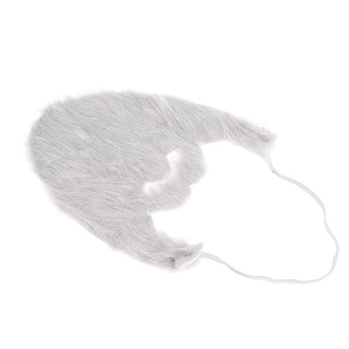 OVAQUIXI Graue Falsche Barba, Komfortable Männliche Falsche Bigotte Felus Vollfester OVAQUIXI Graue Falsche Barba, Komfortable Männliche Falsche Bigotte Felus Vollfester von OVAQUIXI
