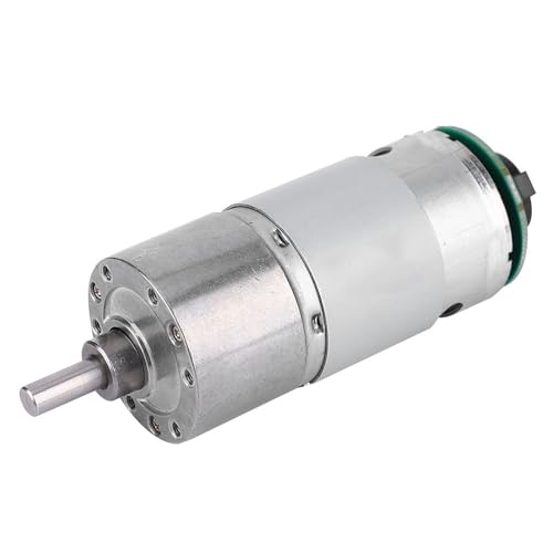 OVAQUIXI Großer Torsionsgetriebemotor mit 12 V 10~1500 U/Min Motorgeschwindigkeitsreduzierungsgeschwindigkeit für Intelligente Geräte (24 V, Geschwindigkeit 50) von OVAQUIXI