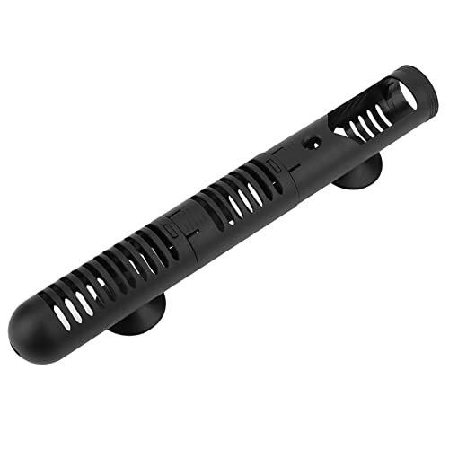 OVAQUIXI Heizungshaus des Fischtanks des Aquarienfischs Täuschbare Designabdeckung mit Saugzhinemaken Zur Verhütung von Heizungen (Nr. 1 Schutzabdeckung 24,5 cm lang) von OVAQUIXI