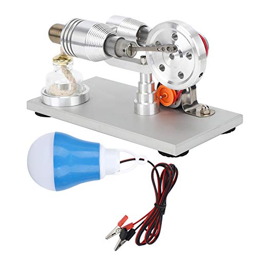 OVAQUIXI Hochwertiger Edelstahl-Stirling-Motormodell-Model-Erziehungsinstrument aus Edelstahl für Kinderphysikprojekte OVAQUIXI Hochwertiger Edelstahl-Stirling-Motormodell-Model-Erziehungsinstrument aus Edelstahl für Kinderphysikprojekte von OVAQUIXI