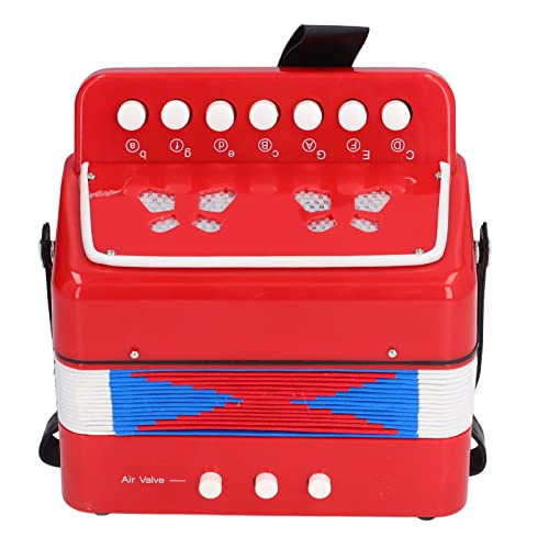 OVAQUIXI Kleines Akkordeonspielzeug für, ABS -Material 7 Keys Mini Musikinstrument, Verbesserung der Gehirnentwicklung von Kindern, Ideal für ab 5 Jahren und älter OVAQUIXI Kleines Akkordeonspielzeug für, ABS -Material 7 Keys Mini Musikinstrument, Verbesserung der Gehirnentwicklung von Kindern, Ideal für ab 5 Jahren und älter von OVAQUIXI