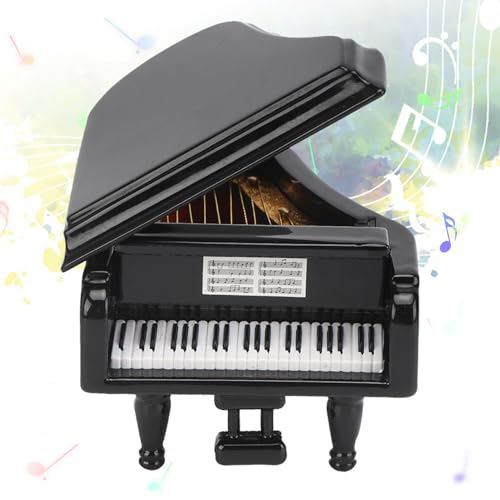 OVAQUIXI Langlebige Basswood Miniatur Musikinstrument Geschenkverzierung für Home Office Dekoration von OVAQUIXI