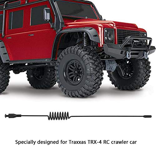 OVAQUIXI Metallantenne für -4 RC Crawler Car 195mm RC Car Decoration Teile für Enthusiasten (Länge 290 mm) (Länge 175 mm) von OVAQUIXI