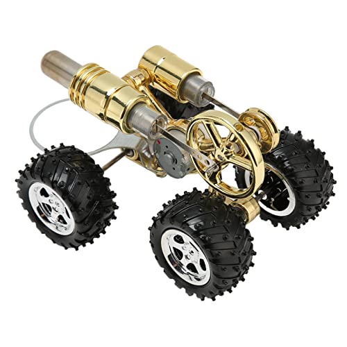 OVAQUIXI Mini Stirling Motor Bildungsspielzeug mit Neuartigem Design für Erwachsene Lernen, Stirling Engine Science Experiment Physisches Auto Spielzeug Frühes Modell für, Zinklegierung Blau 1 Set OVAQUIXI Mini Stirling Motor Bildungsspielzeug mit Neuartigem Design für Erwachsene Lernen, Stirling Engine Science Experiment Physisches Auto Spielzeug Frühes Modell für, Zinklegierung Blau 1 Set von OVAQUIXI