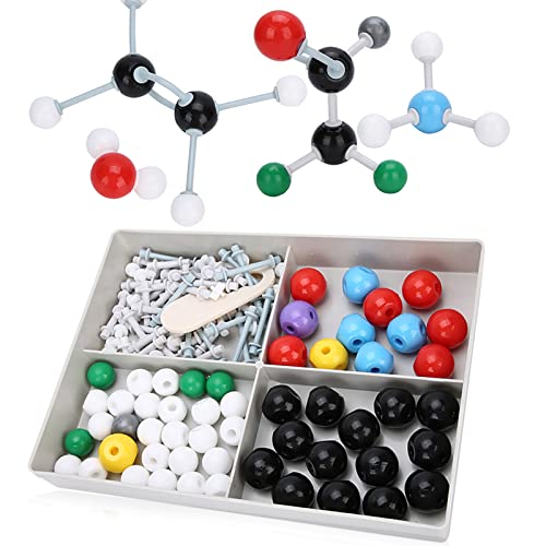 OVAQUIXI Molecular Model Kit Set Educational 54 Atomstruktur Ball und Stickmodell für Chemieunterrichtshilfen OVAQUIXI Molecular Model Kit Set Educational 54 Atomstruktur Ball und Stickmodell für Chemieunterrichtshilfen von OVAQUIXI