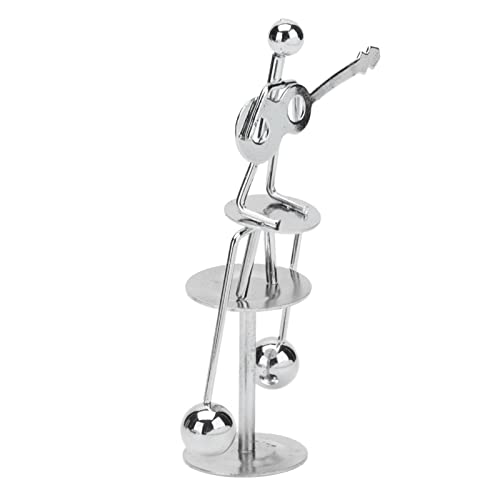 OVAQUIXI Perpetual -Motionschkton Spielzeug Kleines Kompaktes Süßesschwungbalance für die Entspannung Zeit bei Büro Wohnkultur, Familienfreunde Metall OVAQUIXI Perpetual -Motionschkton Spielzeug Kleines Kompaktes Süßesschwungbalance für die Entspannung Zeit bei Büro Wohnkultur, Familienfreunde Metall von OVAQUIXI