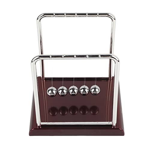 OVAQUIXI Square Desk Ornament Balance Pendelballspielzeug, Pädagogische Wissenschaftliche Hilfe für Büro (Großer Billardkugel) von OVAQUIXI
