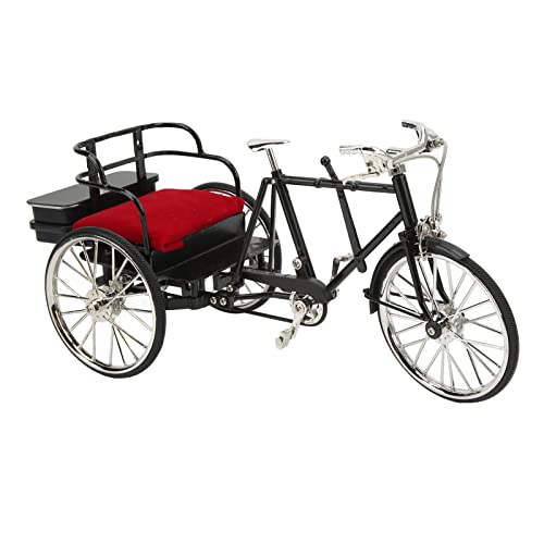 OVAQUIXI Vintage Retro Cycle Rikscha Modell Schönes Künstlerisches Design für Regal Desktop Dekoration Geeignet für Alle Altersmetall OVAQUIXI Vintage Retro Cycle Rikscha Modell Schönes Künstlerisches Design für Regal Desktop Dekoration Geeignet für Alle Altersmetall von OVAQUIXI