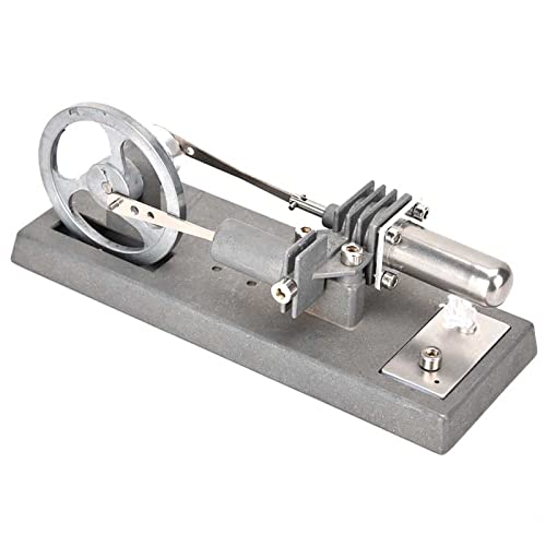 Stirling -Motor mit Edelstahlheizung, DIY STEM Education -Spielzeug für und Erwachsene, Zinnlegierkonstruktion, Lernmechanik und Physik Stirling -Motor mit Edelstahlheizung, DIY STEM Education -Spielzeug für und Erwachsene, Zinnlegierkonstruktion, Lernmechanik und Physik von OVAQUIXI