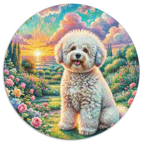 1000 Teile Erwachsen Puzzle Erwachsene Puzzles Haustier HundGeschenkideenpiele FürFamilie1000pcs (67.5x67.5cm) von OWBASKPOZ