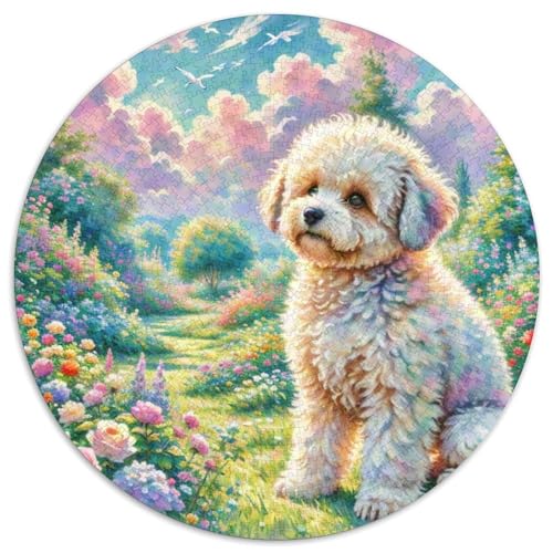 1000 Teile Für Erwachsene Und Kinder Puzzle Jigsaw Lernspiel Haustier HundHerausforderungsspielzeug1000pcs (67.5x67.5cm) von OWBASKPOZ