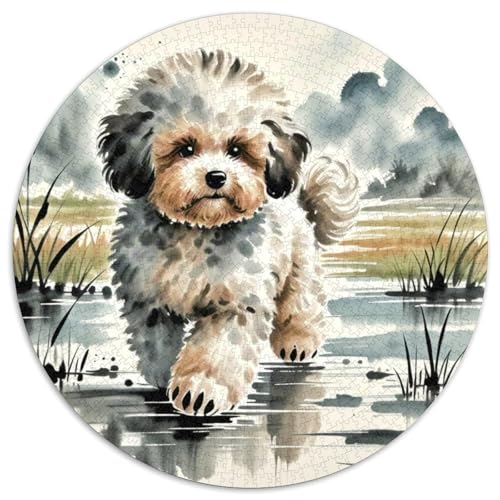 1000 Teile Puzzle PuzzlesErwachsen Erwachsene GeschenkideenpieleHaustier Hund Für Familie1000pcs (67.5x67.5cm) von OWBASKPOZ