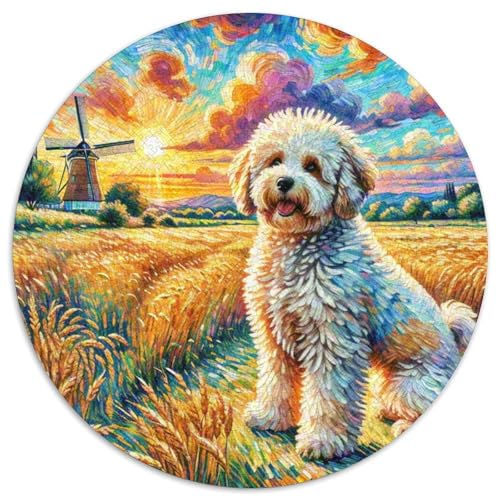 1000 Teile Puzzle Puzzlesfür ErwachseneKinder Haustier HundabGeschenk, Hobby1000pcs (67.5x67.5cm) von OWBASKPOZ