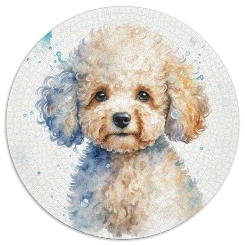 1000 Teile Puzzle Puzzlesfür ErwachseneKinder Haustier HundabGeschenk, Hobby1000pcs (67.5x67.5cm) von OWBASKPOZ