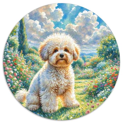 1000 Teile Puzzle Puzzlesfür ErwachseneKinder Haustier HundabGeschenk, Hobby1000pcs (67.5x67.5cm) von OWBASKPOZ