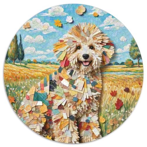 1000 Teile Puzzle Puzzlesfür ErwachseneKinderHaustier Hund Ab Geschenk。Hobby1000pcs (67.5x67.5cm) von OWBASKPOZ