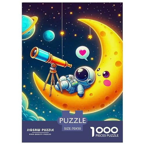 Astronaut Puzzle 1000 Teile Schwer Puzzle Spielzeug Lernspiel Impossible Herausforderungsspielzeug Für Erwachsene Und Kinder Ab 14 Jahren 70x50cm/1000pcs Astronaut Puzzle 1000 Teile Schwer Puzzle Spielzeug Lernspiel Impossible Herausforderungsspielzeug Für Erwachsene Und Kinder Ab 14 Jahren 70x50cm/1000pcs von OWBASKPOZ