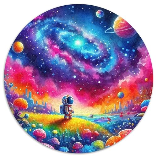Astronaut1000 Teile Puzzle Für Erwachsene Und Kinder Jigsaw Lernspiel Herausforderungsspielzeug1000pcs (67.5x67.5cm) von OWBASKPOZ