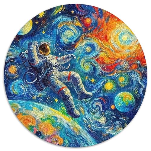 AstronautJigsaw 1000 Teile Puzzles Puzzle Für Erwachsene Kinder Lernspiel Herausforderungsspielzeug1000pcs (67.5x67.5cm) von OWBASKPOZ